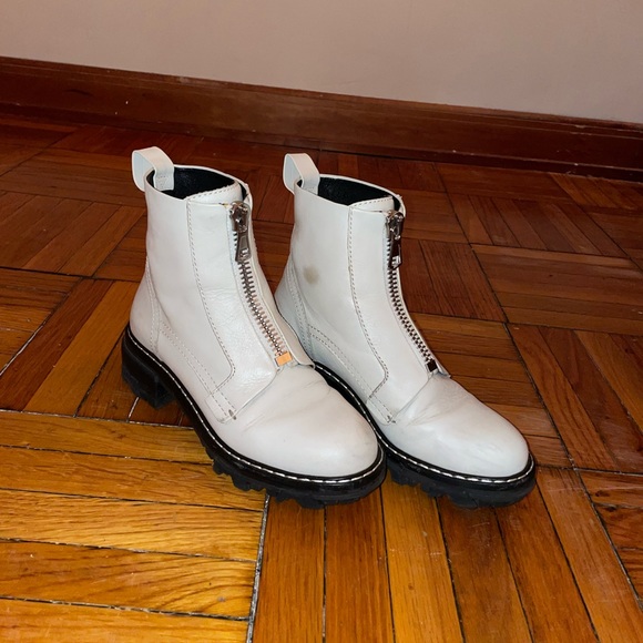 Rag & Bone Leather Combat Boots - Picture 3 of 8